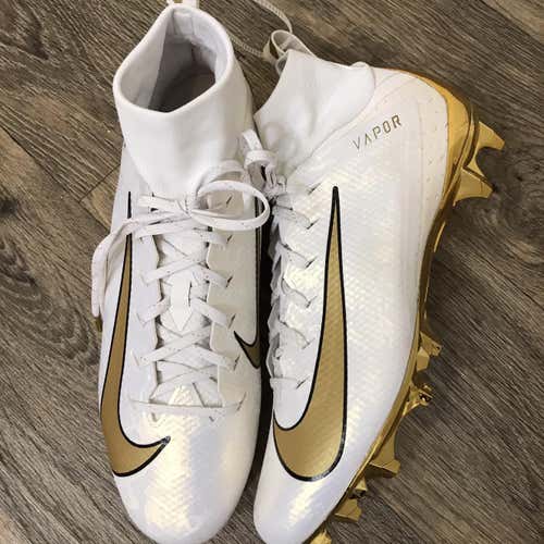 New Gold&white Nike Untouchables Size 12