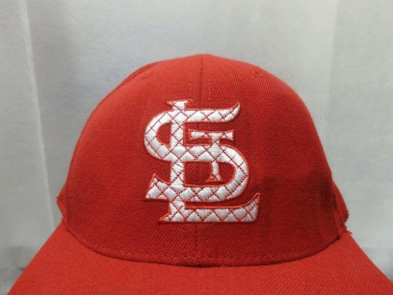 Vintage St Louis Cardinals Hat Cap Fitted 7 1/2 Men MLB New Era Blue Wool  A17
