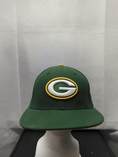 Vtg Nike NFL Team Official Sideline Green Bay Packers Wool Fitted Hat Sz 7 1/4