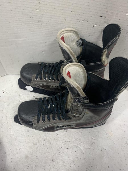 Used Bauer Vapor X6.0 Senior 10.5 Ee - Extra Wide Ice Skates Ice Hockey Skates