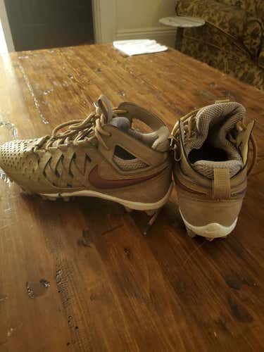 Brown Used Adult Men's Size 8.0 (Women's 9.0) Molded Cleats Nike