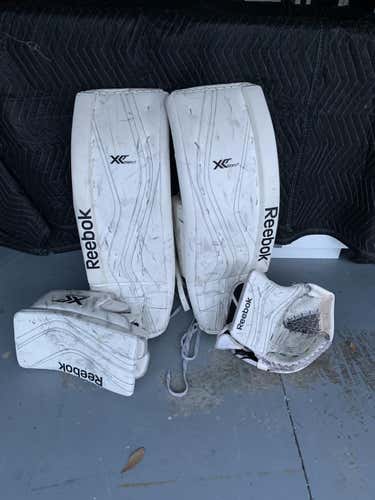 Used 32" Reebok Goalie Leg Pads