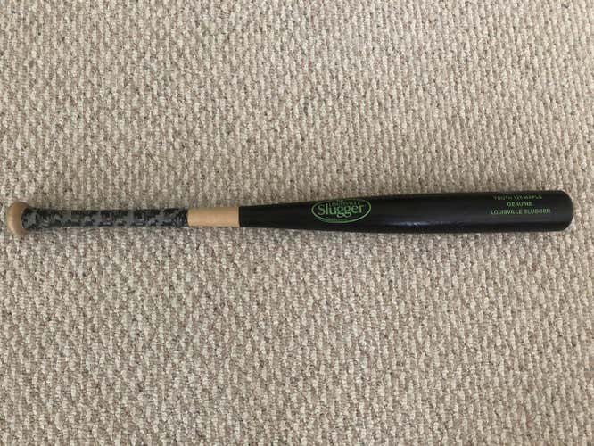 Used Kid Pitch (9YO-13YO) 2019 Louisville Slugger Wood Genuine Maple Bat (-8) 21 oz 29"