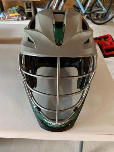 Gray Adult Player's Cascade S Helmet