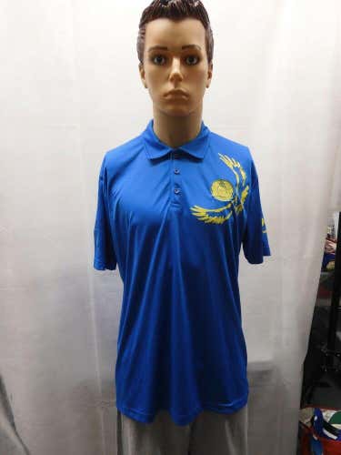 Rare Kazakstan National Team Lotto Soccer Polo XL UEFA
