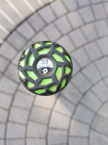 Black Used High School/College 2015 DeMarini Composite Bat (-10) 23 oz 33"