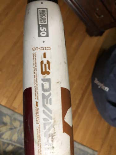 Used High School/College 2018 DeMarini Composite CF Insane Bat (-3) 28 oz 31"