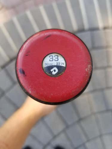 Used High School/College BBCOR Certified 2017 DeMarini Hybrid Voodoo Bat (-3) 30 oz 33"