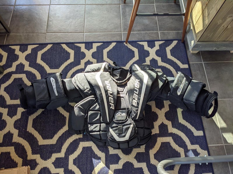Used Senior Small Bauer Reactor Goalie Chest Protector