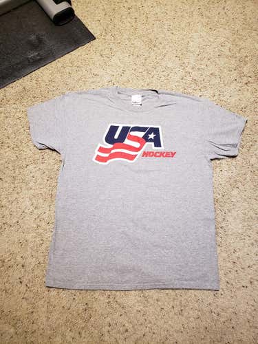 Team USA Hockey T-shirt Adult Large