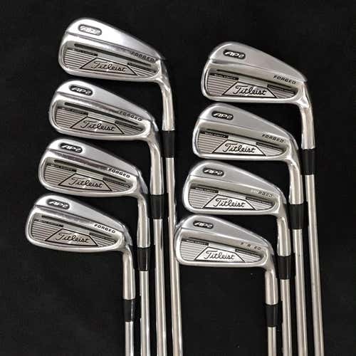 Men's Right Handed AP2 Stiff Flex Steel Shaft Iron Set