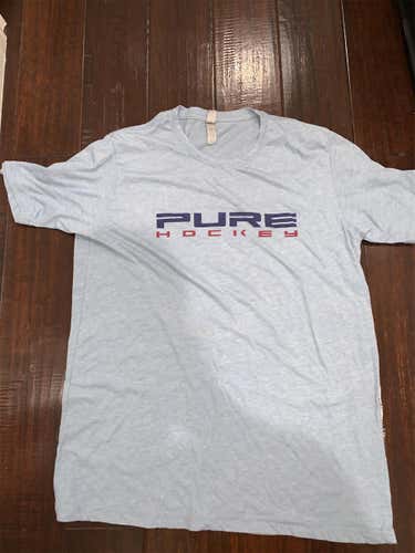 Blue Men's Pure Hockey T Shirt Size Large