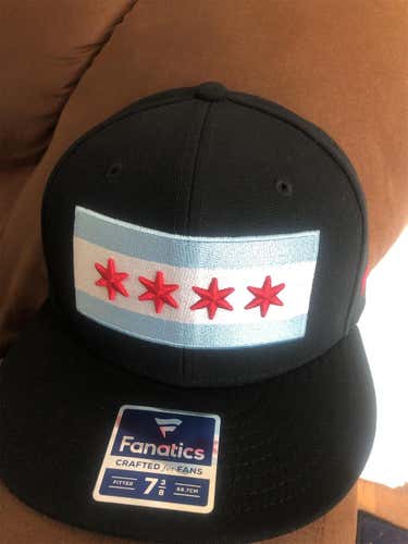 Chicago Blackhawks Fanatics NHL Fitted 7 3/8