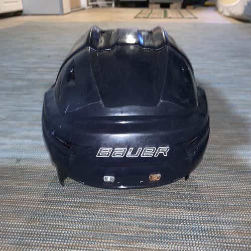 Blue Used Medium Bauer Re-Akt Helmet