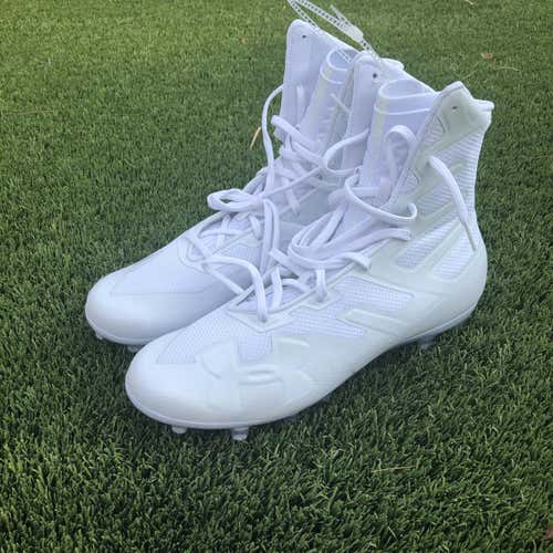 White Adult Size 11.5 (Women's 12.5) Under Armour