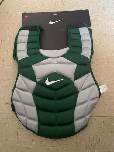 Green Adult Nike Catcher's Chest Protector