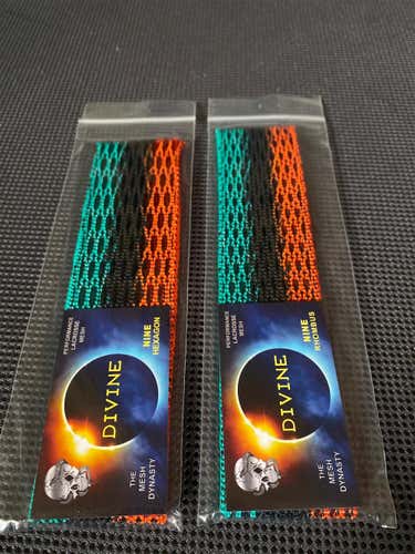The Mesh Dynasty DIVINE 9 Rhombus/Hexagon Bundle MIDNIGHT OVER MIAMI Colorway