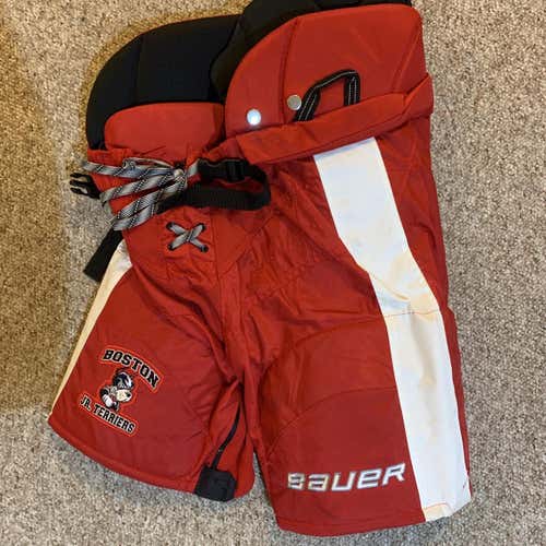 Red Youth XL Bauer Nexus Hockey Pants