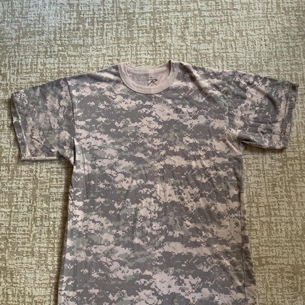 West Point US Army Issued Digital Camo T Shirt Men's Large