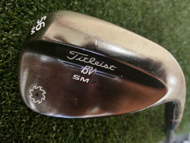 Titleist Vokey SM7 56 Degree56.08 M Grind Sand Wedge SW Brushed Steel