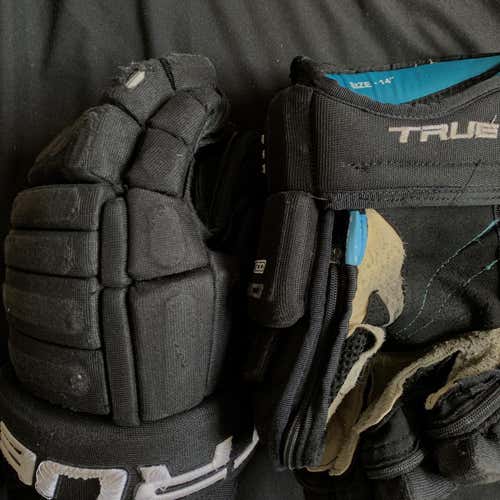Black Senior True A6.0 Pro ZPalm 14" Gloves