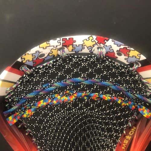 Autism Inspired Custom Brine Clutch Elite w/Mesh Dynasty Force Rhombus $$$$ for Autism Awareness