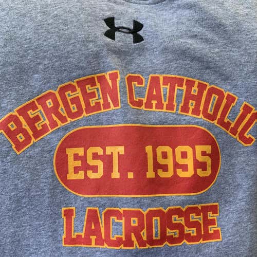 Gray Men's Large Under Armour Sweatshirt