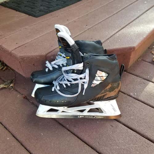 True VH Custom Two-Piece Goalie Skates w/Bauer 2s Pro Tounges