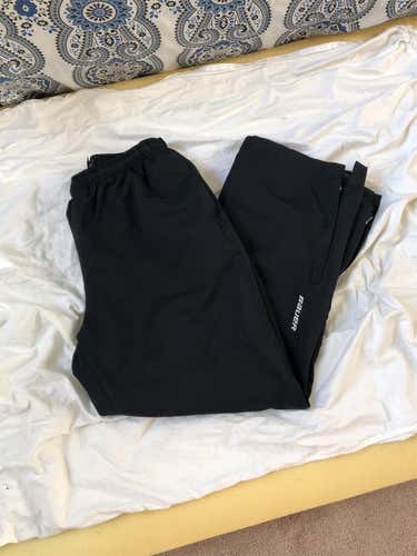 Men’s Bauer Medium Black Winter Track Pants