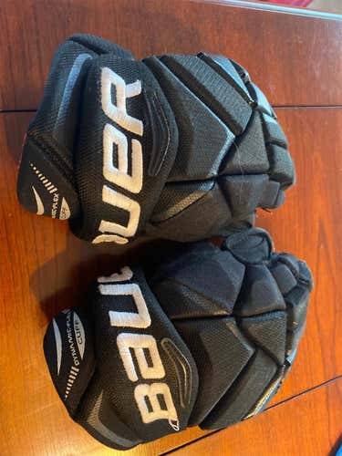 Black Junior Bauer Vapor X800 11" Gloves