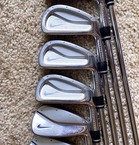 Men's Right Handed Stiff Flex Steel Shaft Iron Set