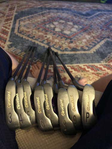 Men's Cleveland VAS 792 RH 3-PW Irons R Flex Graphite