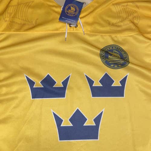 Adult XXL NEH Team Sweden Hockey Jersey