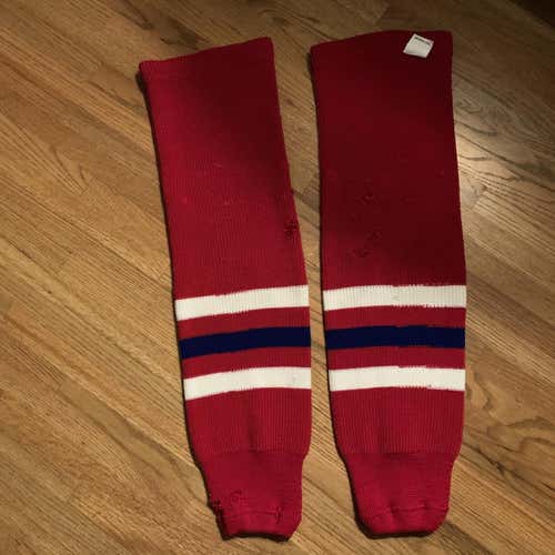 NJ Colonials Red Game Socks