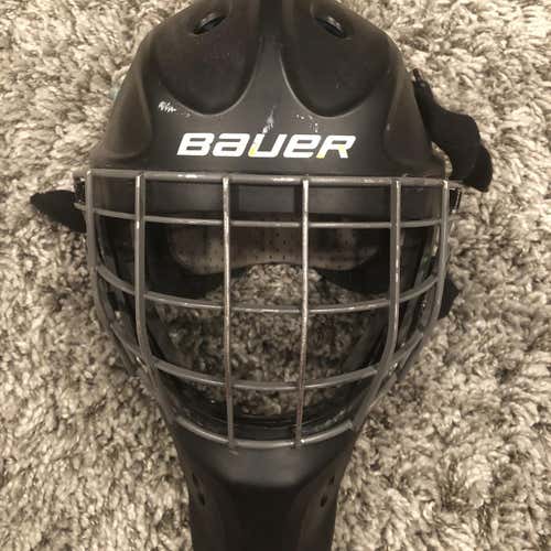 Black Senior Bauer NME 5  Goalie Mask