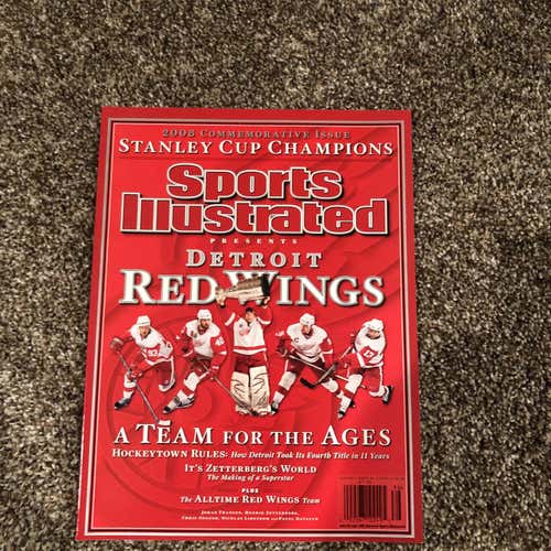 Detroit Red Wings Sports Illustrated Magazine