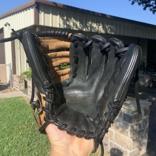 Black High School/College Infield A2K 11.5" Baseball Glove