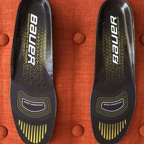 New Bauer 2X Pro Footbed Insoles Size 9 Skates
