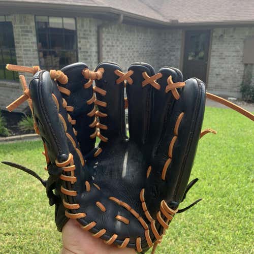 Black High School/College Outfield MVP 12.75" Baseball Glove