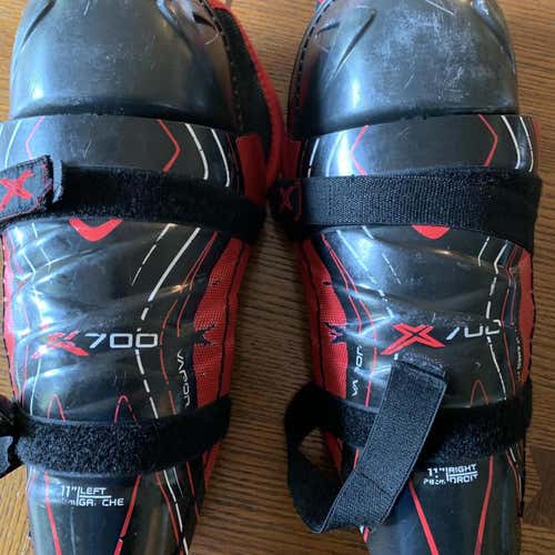 Used Bauer Vapor X700 Shin Pads