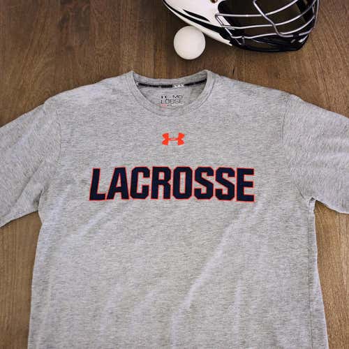Gray Men's Medium Under Armour Lacrosse Shirt