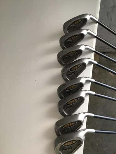 Used Ping I3 O-size 4i-sw Graphite Regular Golf Iron Or Hybrid Sets