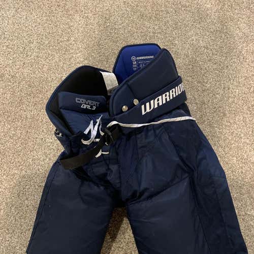 Blue Senior Medium Warrior Covert QRL3  Hockey Pants
