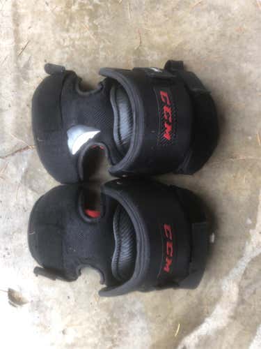 Used CCM KP PRO Hockey Goalie Knee Pads