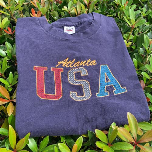 Vintage 90s Atlanta USA Single Stitch Adult XL Other Shirt