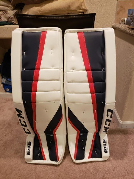 Blue New Senior 34" CCM Regular Revolution 599 Goalie Full Set