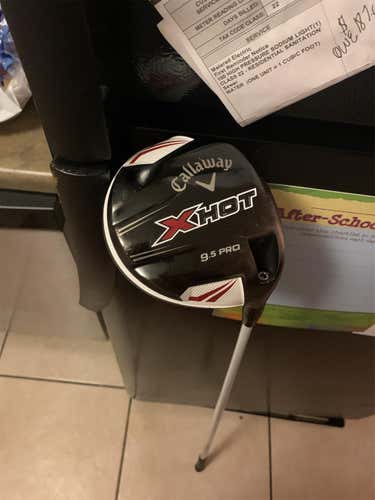 Men's Right Handed X Hot Stiff Flex 9.5 Loft Driver