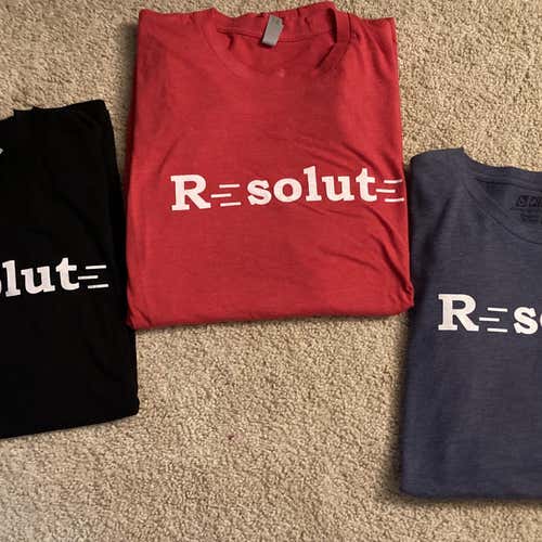 Resolute Lacrosse XL Powell Shirts-3 Pack