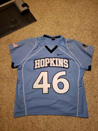 Team Issued Johns Hopkins Lacrosse Jersey XL