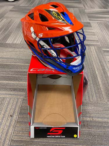 Orange Youth Cascade S Youth Helmet